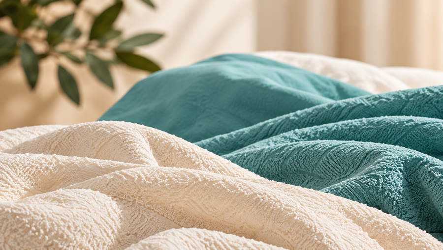 Concept: dettaglio tessile della collezione Relax Grounding
